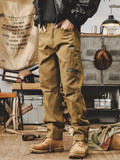 Men's Vintage-Inspired Cargo Pants