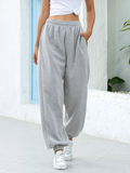 High Rise Loose Jogger Sweatpants